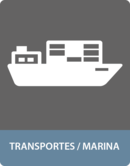 Colagem no setor dos transportes e marinha