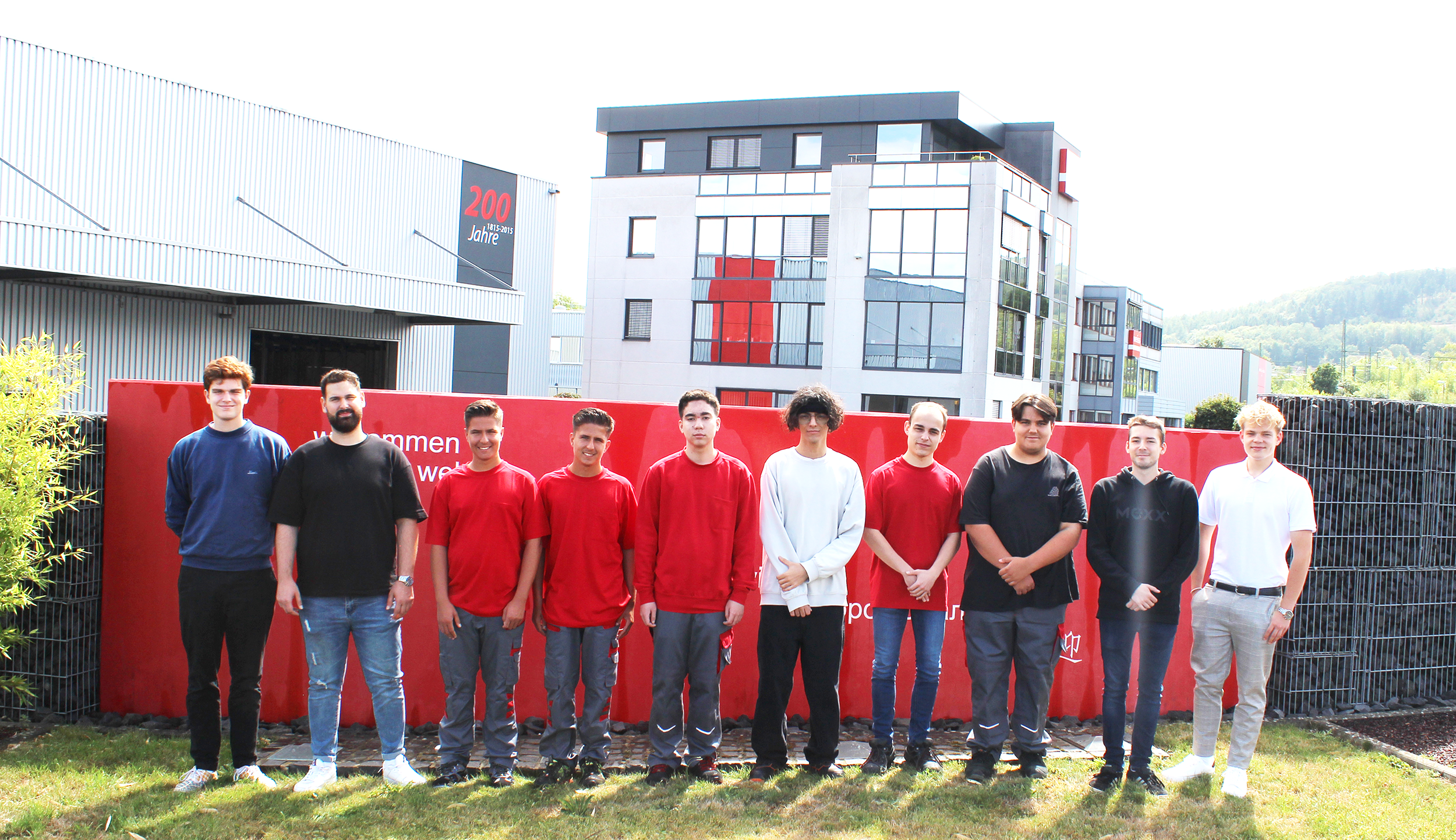 New trainees at Weiss Chemie + Technik 