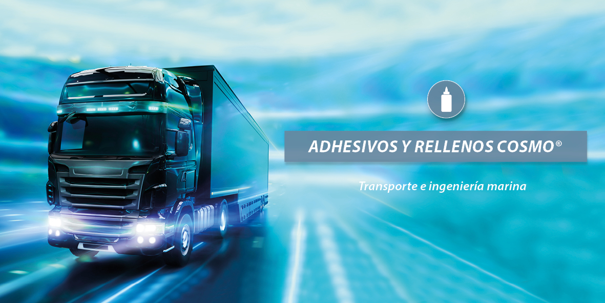 Adhesivos y rellenos COSMO® -Transporte e ingeniería marina