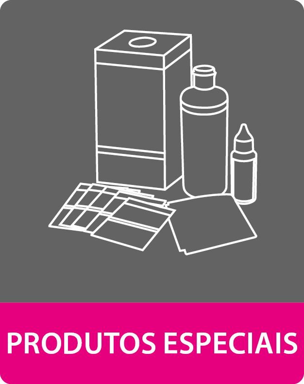 Produtos especiais para colagem e limpeza