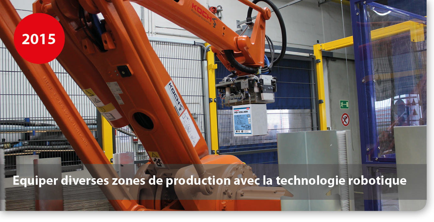 Equiper diverses zones de production avec la technologie robotique production de colles