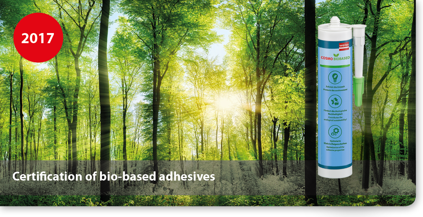 Certification of bio-based adhesives