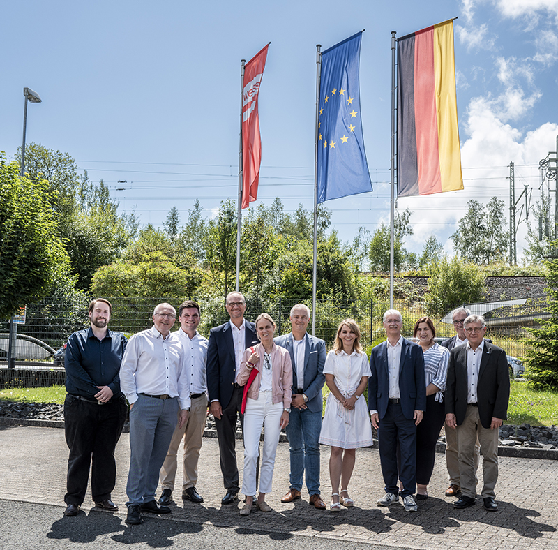 Los dirigentes del grupo parlamentario del FDP visitan el Grupo Weiss